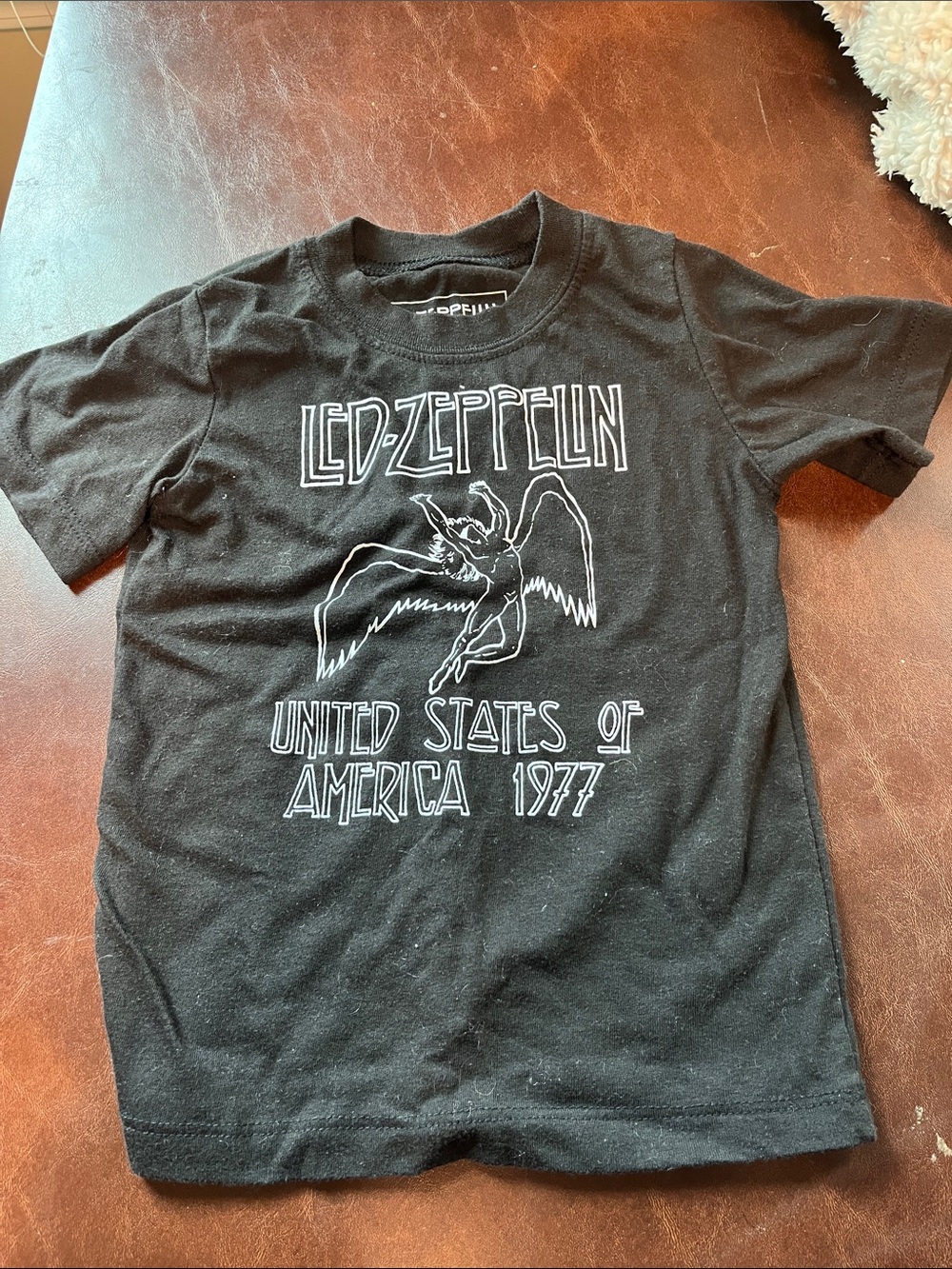 Led Zeppelin Black Graphic Short Sleeve Tee - Kids 3T